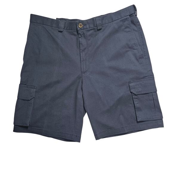 Haggar Comfort Cargo Shorts with Tech Pocket Expandable Waistband Men's 40 NWT - Picture 1 of 10